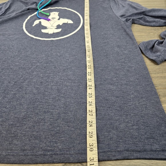 St Louis‎ Aquarium Hoodie Adult 2XL Blue Long Sleeve Lightweight Cotton Blend - Picture 7 of 12